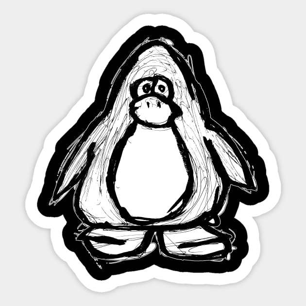 Dark and Gritty Club Penguin Sticker by MacSquiddles